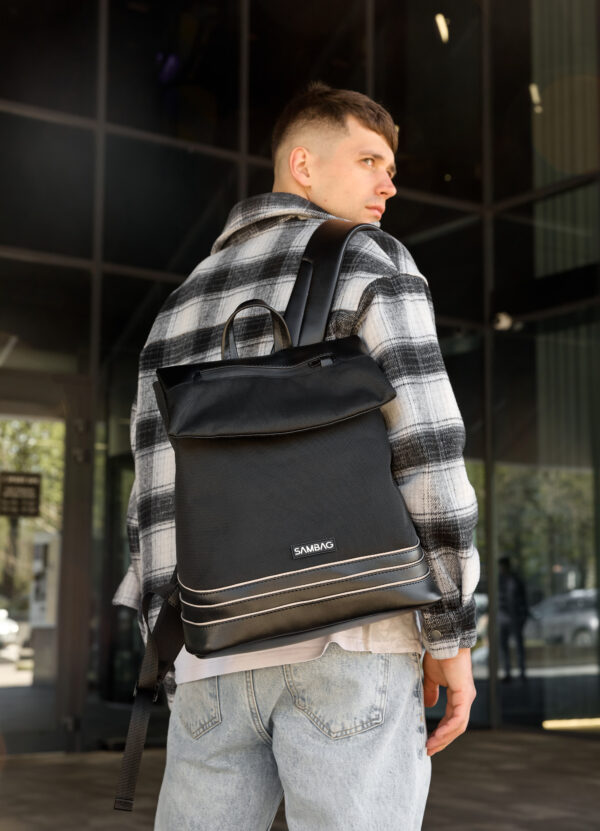Мужской рюкзак Sambag Rene Balance черный