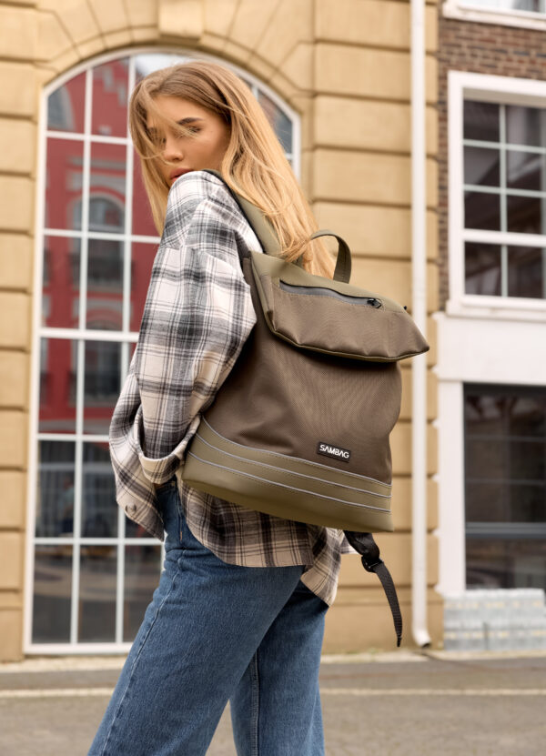 Рюкзак жіночий Sambag Rene Balance хакі