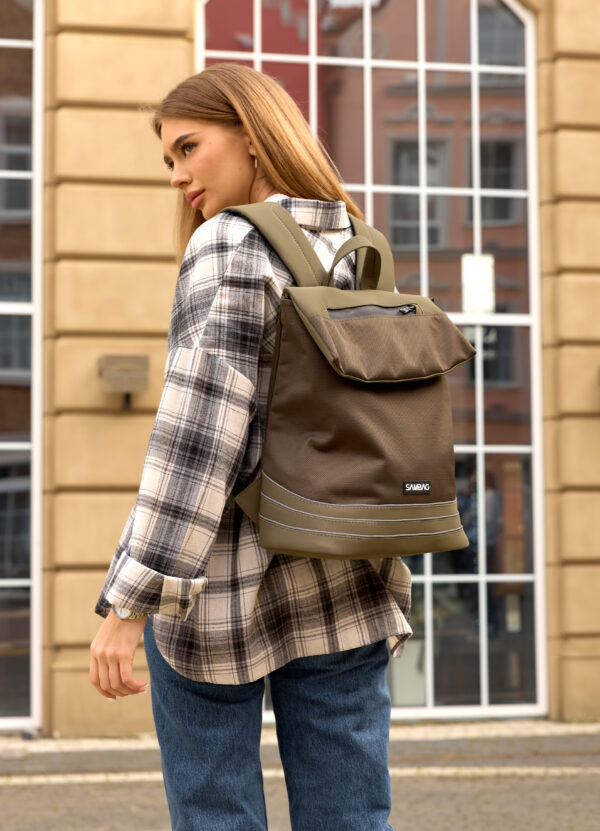 Рюкзак жіночий Sambag Rene Balance хакі