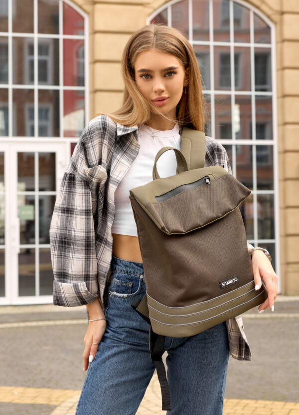 Рюкзак жіночий Sambag Rene Balance хакі