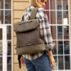 Рюкзак жіночий Sambag Rene Balance хакі