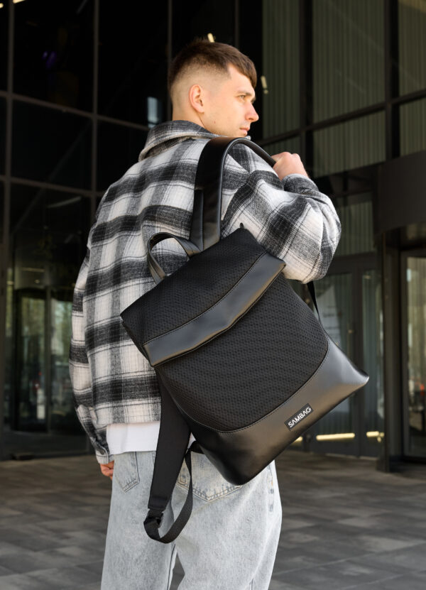 Рюкзак чоловічий Sambag Rene Option чорний