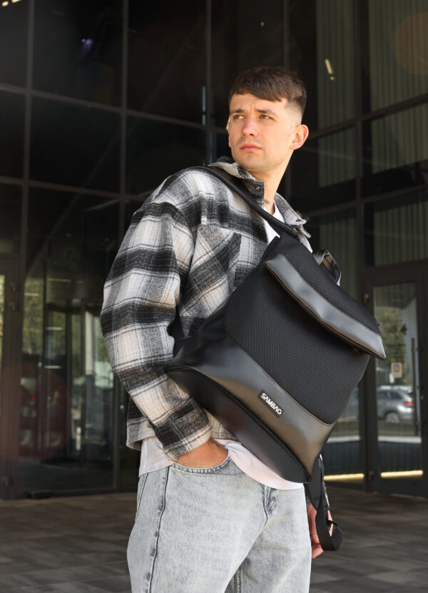 Рюкзак чоловічий Sambag Rene Option чорний