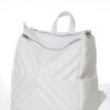 Рюкзак-сумка женская Sambag Trinity строченая белая