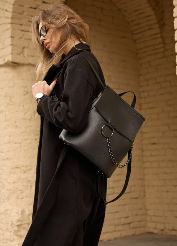 Рюкзак жіночий Sambag Leoma Britney чорний