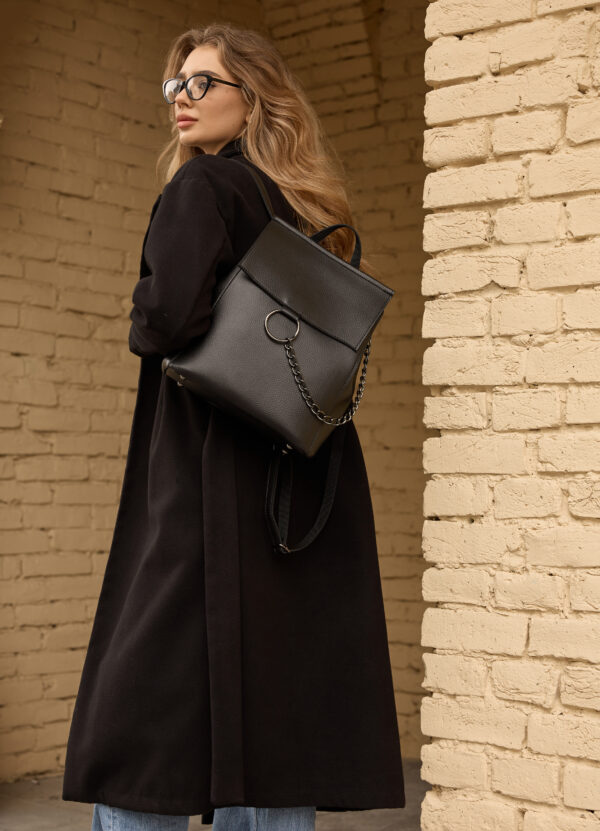 Рюкзак жіночий Sambag Leoma Britney чорний