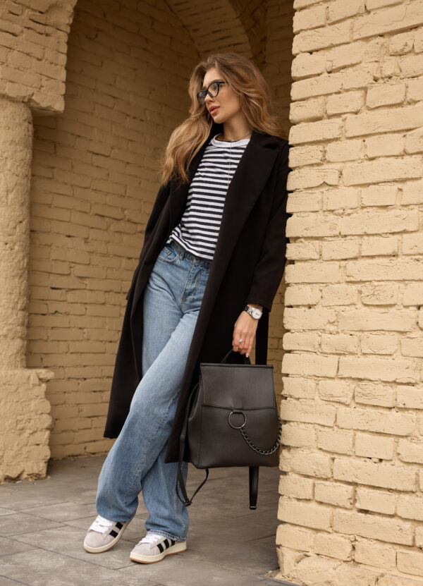 Рюкзак жіночий Sambag Leoma Britney чорний