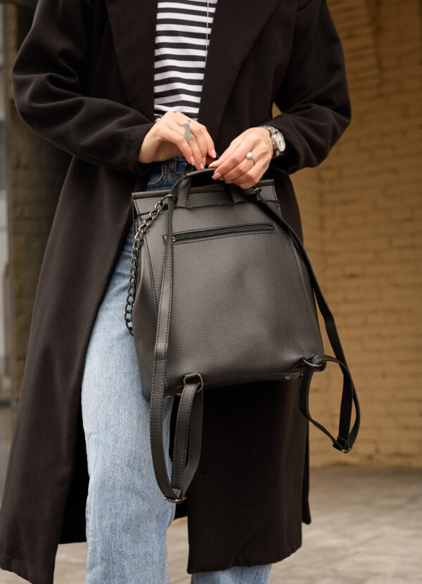 Рюкзак жіночий Sambag Leoma Britney чорний