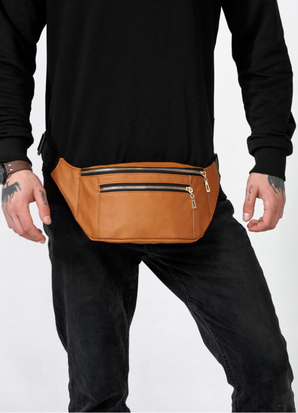 Бананка мужская большая Sambag Tirso Max коричневая