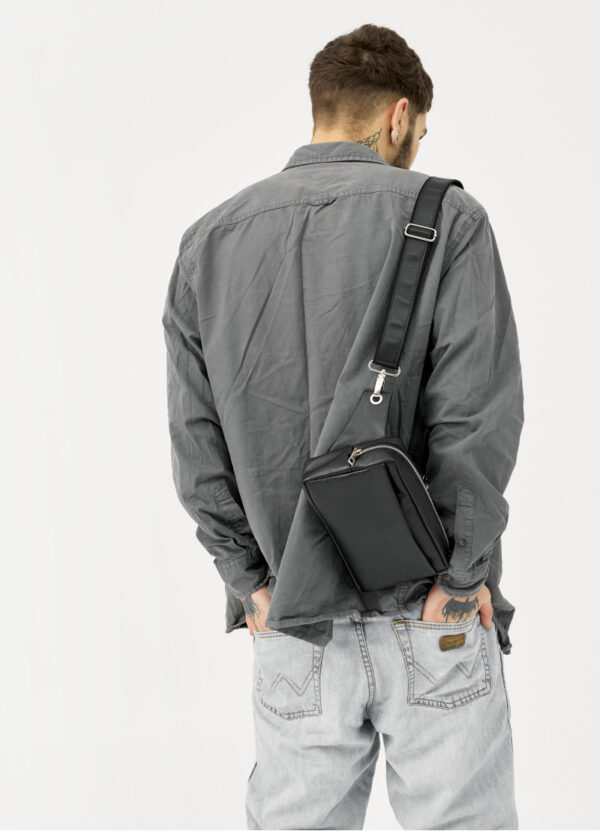 Бананка мужская прямоугольная Sambag Harvi черная