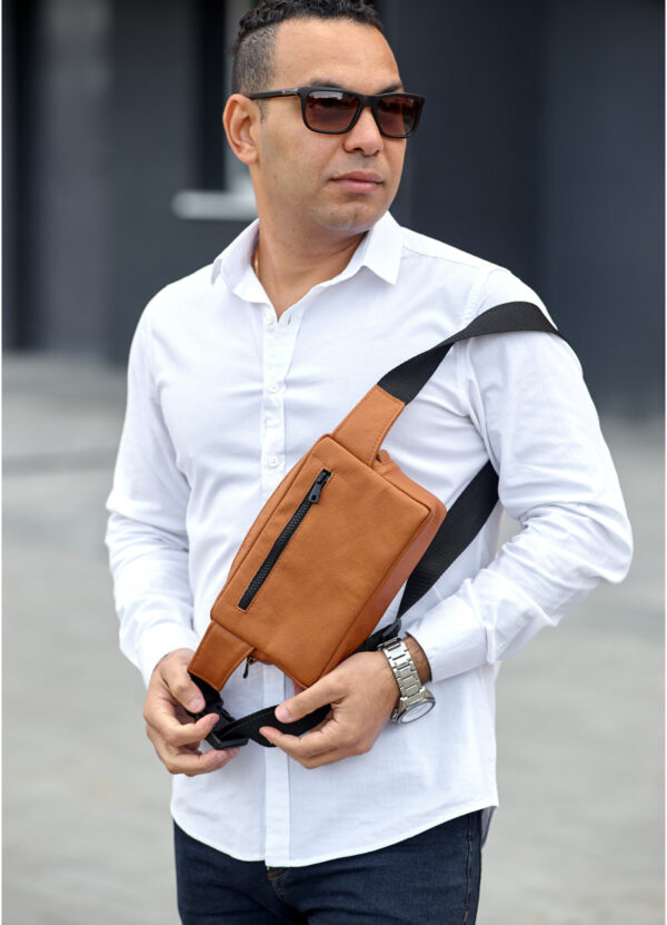 Бананка мужская Sambag Harvi коричневая