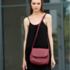 Сумка кросс-боди женская Sambag Rose Bzn бордовая