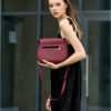Сумка кросс-боди женская Sambag Rose Bzn бордовая