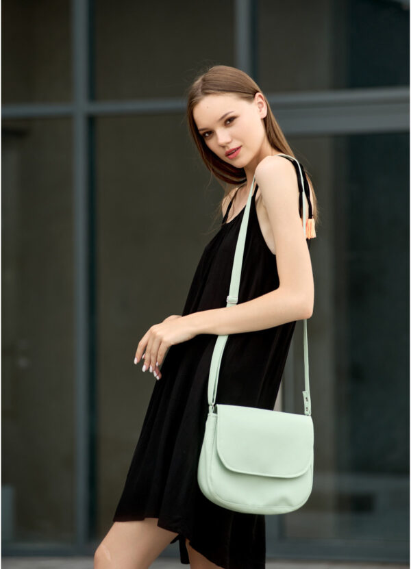 Сумка крос-боді жіноча Sambag Rose Bzn м’ятна