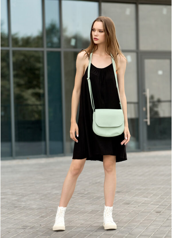 Сумка крос-боді жіноча Sambag Rose Bzn м’ятна