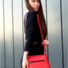 Сумка крос-боді жіноча Sambag Rose Bzn червона