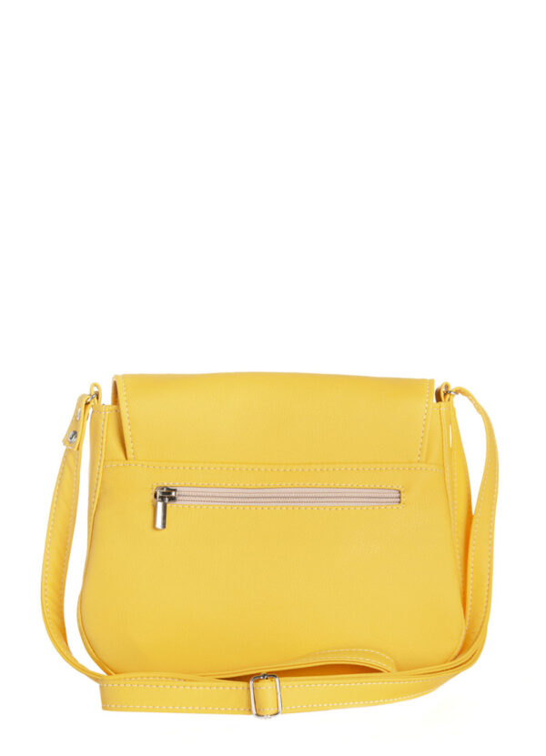 Сумка крос-боді жіноча Sambag Rose Bzn жовта