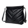 Сумка кросс-боди женская Sambag Rose черная