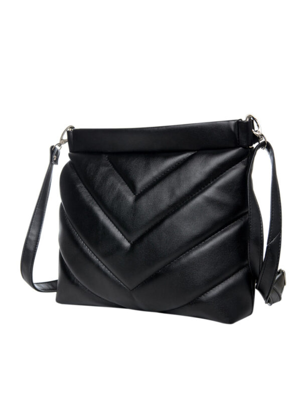 Сумка кросс-боди женская Sambag Rose черная