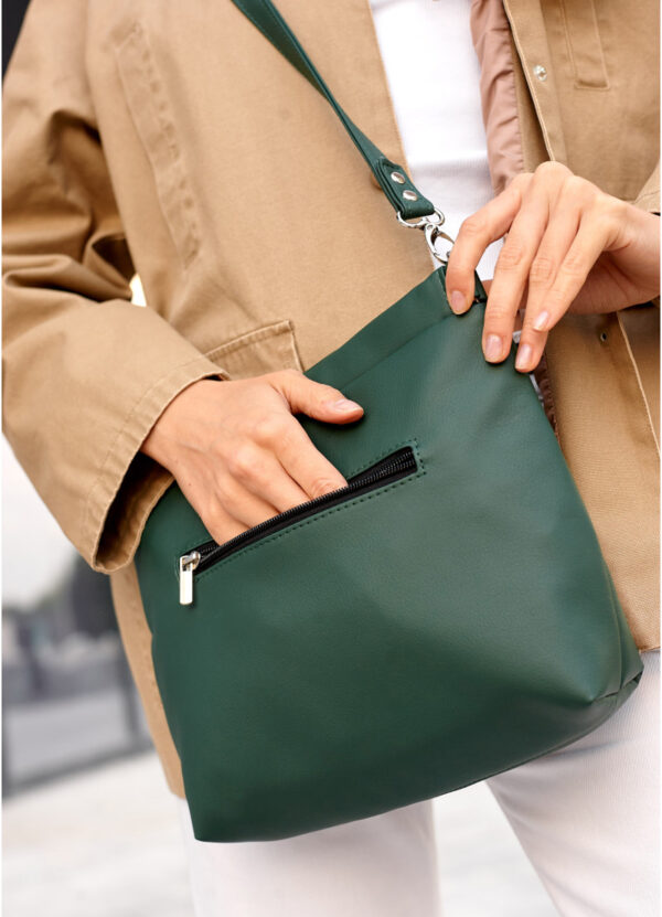 Сумка крос-боді жіноча Sambag Rose зелена