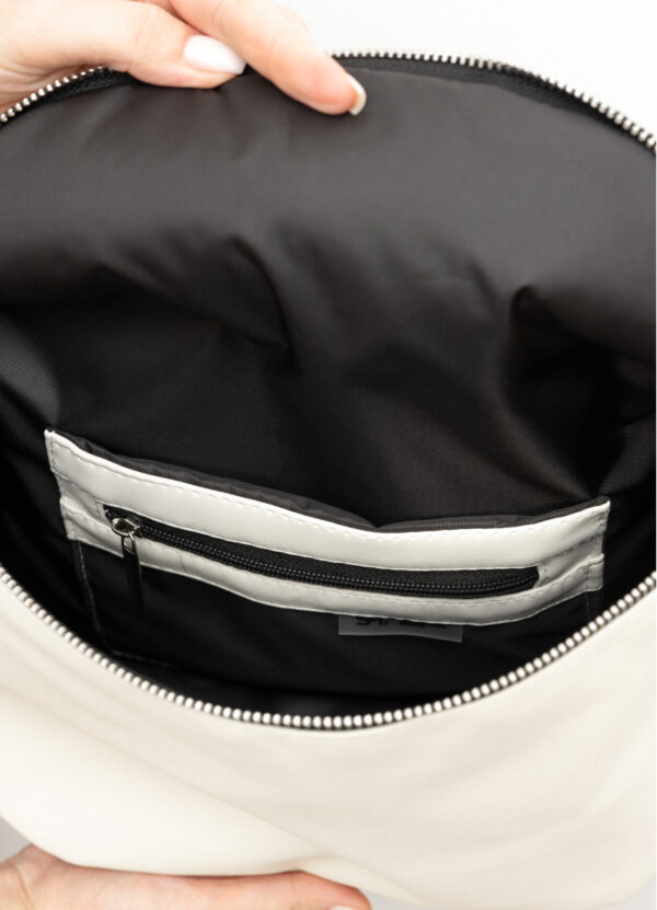 Сумка крос-боді жіноча Sambag Milano молочна