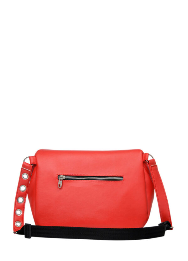 Сумка крос-боді жіноча Sambag Milano червона