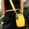Сумка для телефона женская Sambag желтая