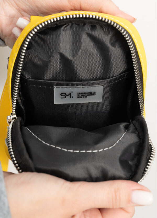 Сумка для телефона женская Sambag желтая