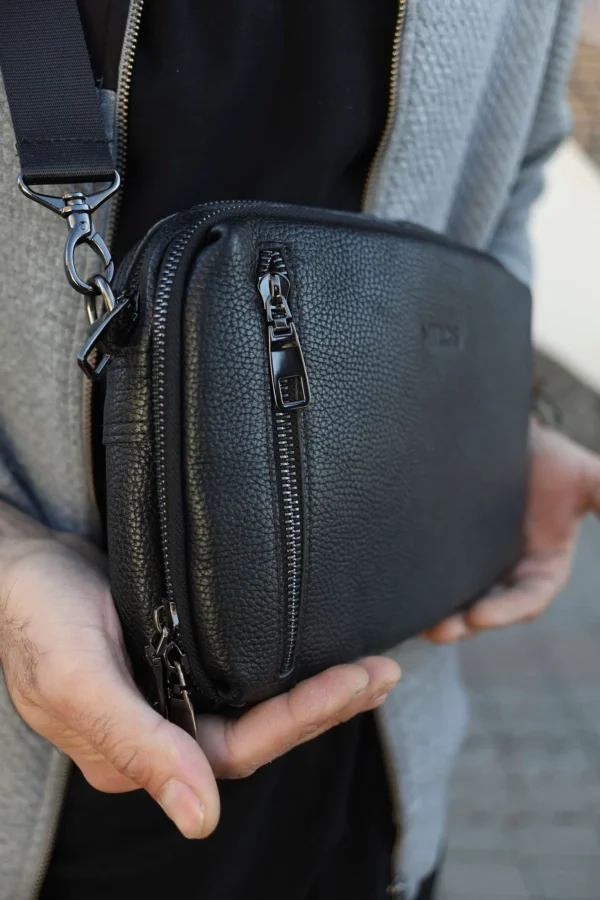 Мессенджер мужской прямоугольный Miros Невада черный