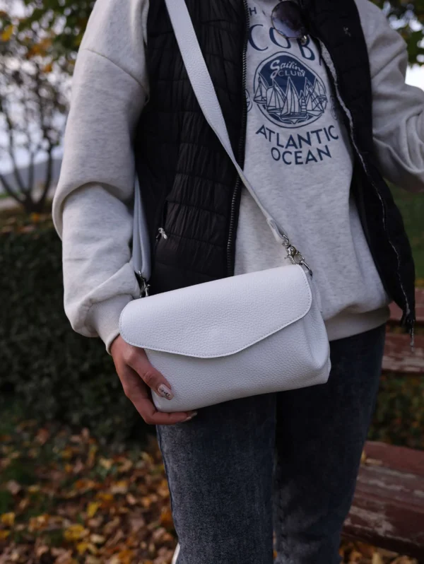 Сумка кросс-боди женская Miros Женева белая