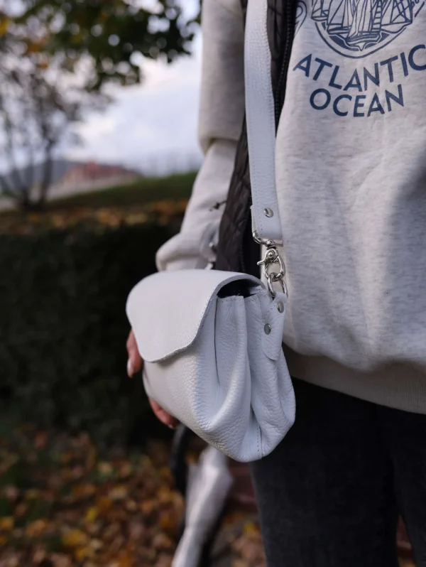 Сумка кросс-боди женская Miros Женева белая