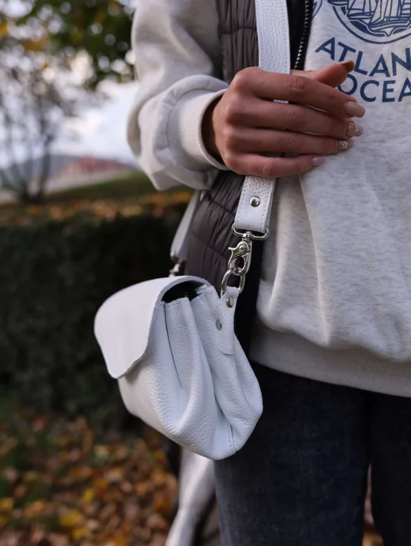 Сумка кросс-боди женская Miros Женева белая