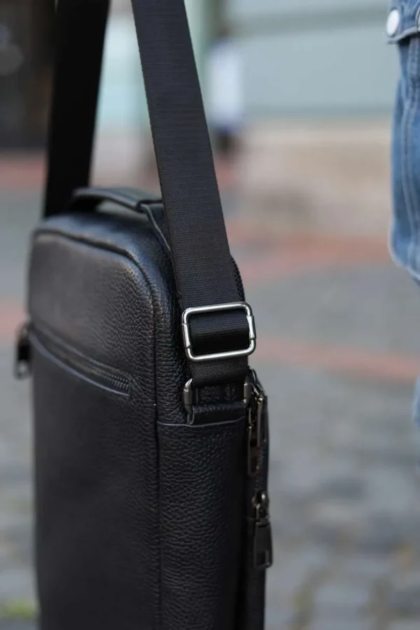 Сумка мессенджер Miros Брюссель черная