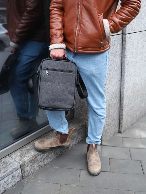 Сумка мессенджер Miros Брюссель черная