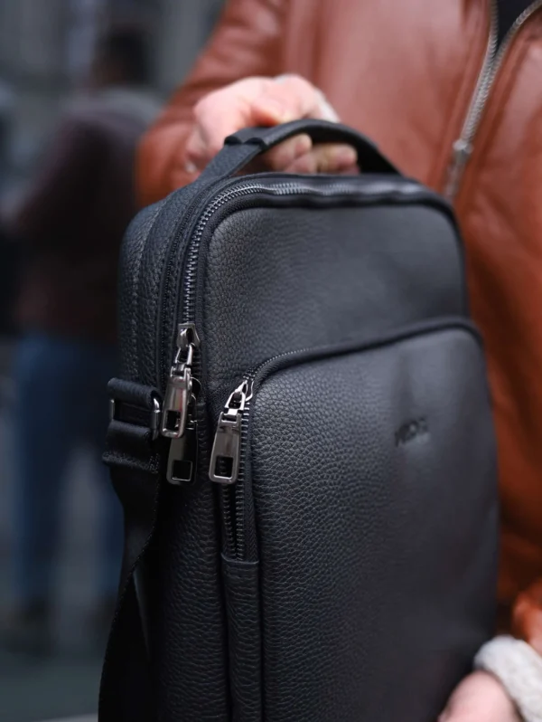 Сумка мессенджер Miros Брюссель черная