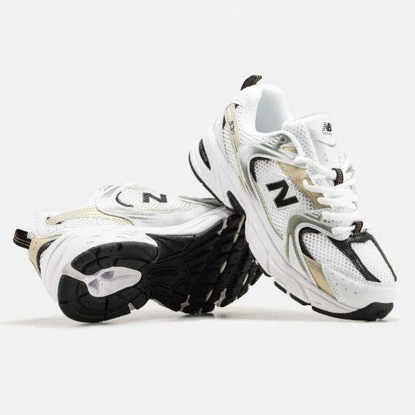 Кроссовки New Balance 530 White/Gold/Black