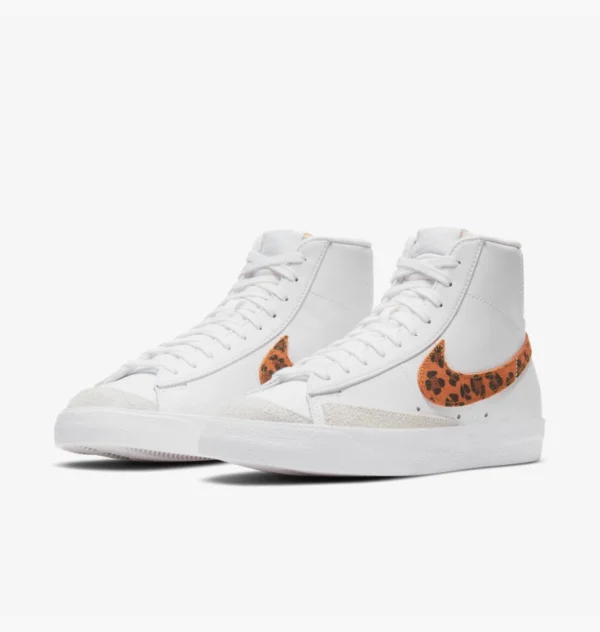Кроссовки Nike Blazer Mid ’77 White/Leopard