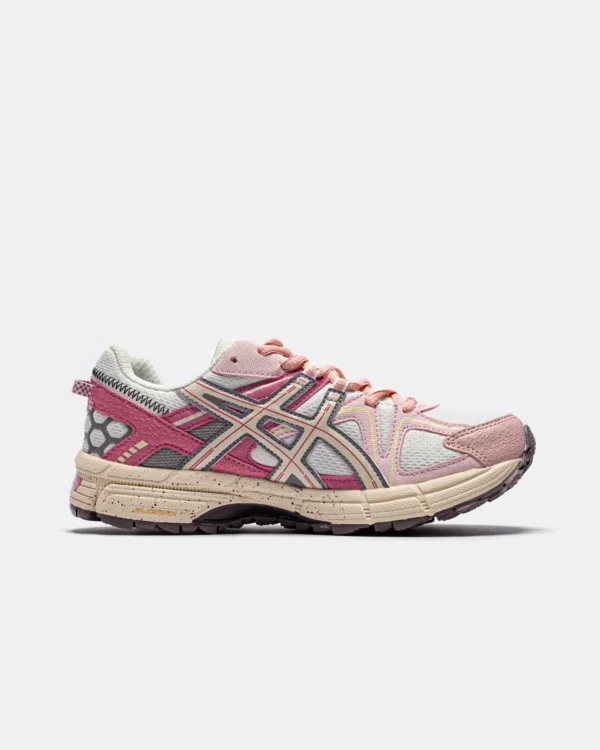 Кроссовки Asics Gel-Kahana 8 White/Pink Marathon Running Box