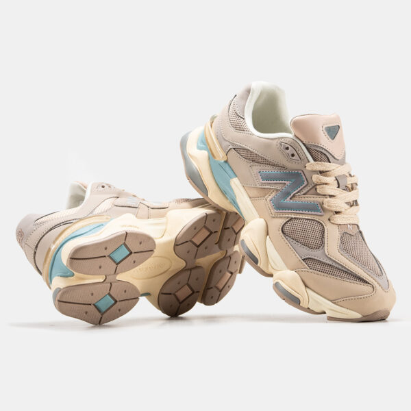 Кроссовки New Balance 9060 Ivory Cream/Pink Sand