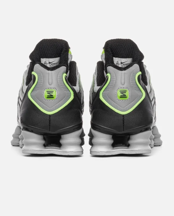 Кроссовки Nike Shox TL Wolf Grey/Lime Blast