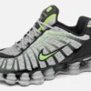Кроссовки Nike Shox TL Wolf Grey/Lime Blast