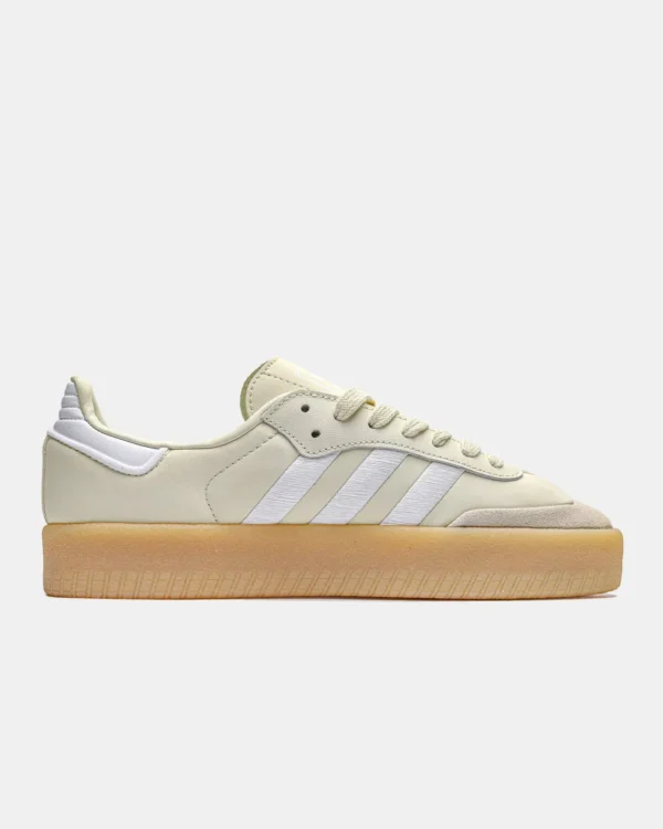 Кроссовки Adidas Sambae White Silver Metallic Gum