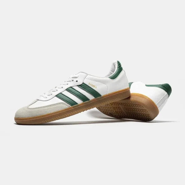 Кроссовки Adidas Samba OG White Collegiate Green Gum