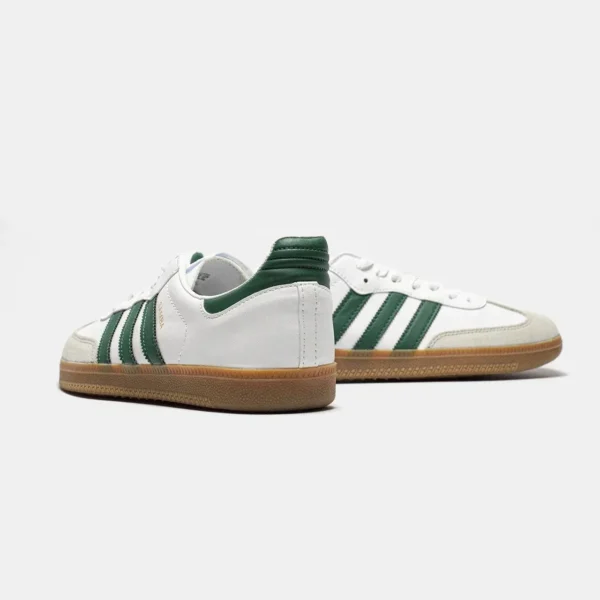Кроссовки Adidas Samba OG White Collegiate Green Gum