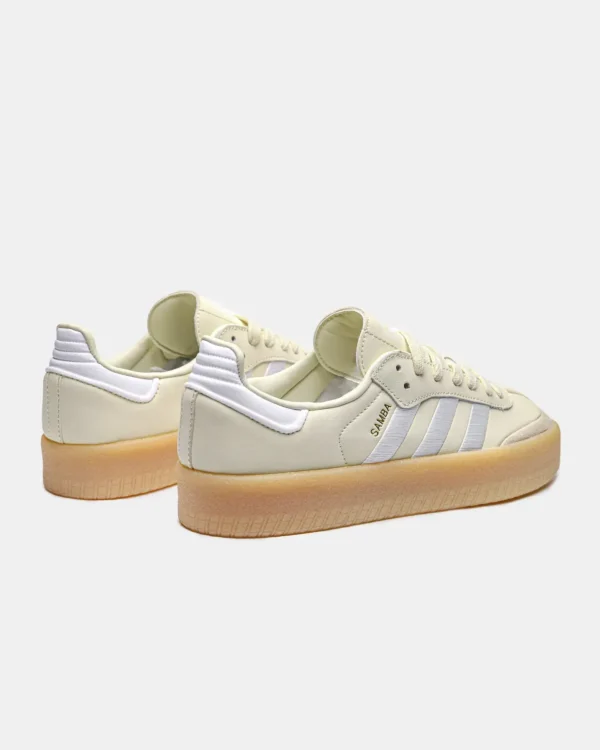 Кроссовки Adidas Sambae White Silver Metallic Gum