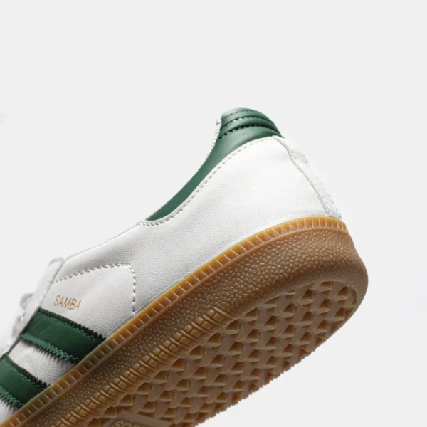 Кроссовки Adidas Samba OG White Collegiate Green Gum