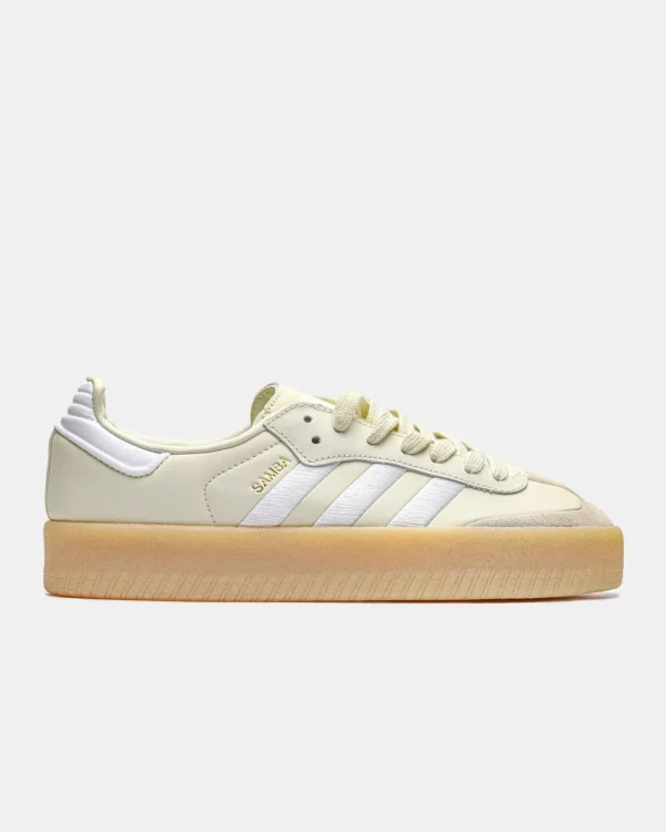 Кроссовки Adidas Sambae White Silver Metallic Gum
