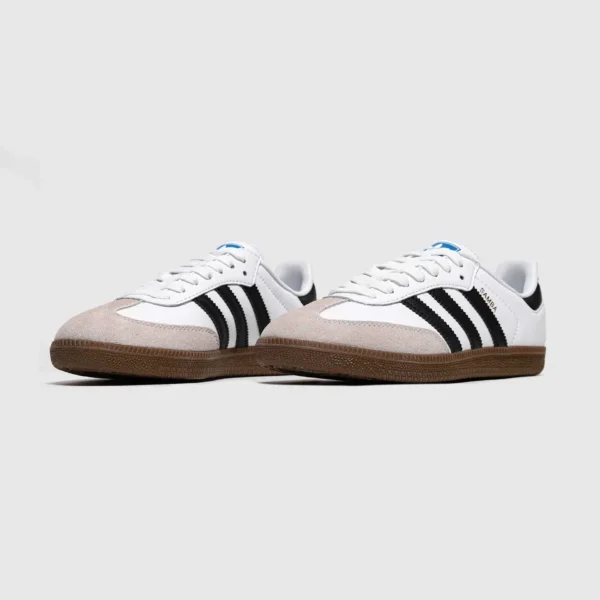 Кроссовки Adidas Samba OG White Black Gum
