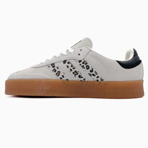 Кроссовки Adidas Wmns Sambae Cream White Leopard