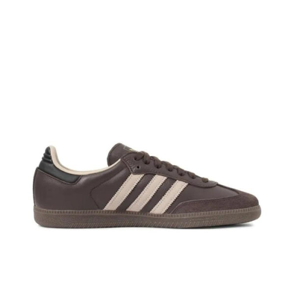 Кроссовки Adidas Originals Samba Og Dark Brown Beige